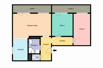 Prodej bytu 3+kk v družstevním vlastnictví 67 m², Brandýs nad Labem-Stará Boleslav