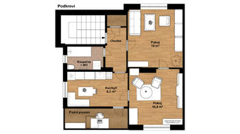 Prodej domu 220 m², Praha 6 - Břevnov