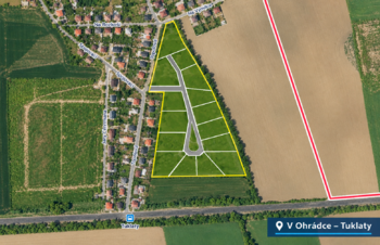 Prodej pozemku 20106 m², Tuklaty