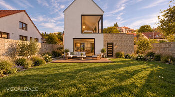 vizualizace - Prodej pozemku 629 m², Lelekovice