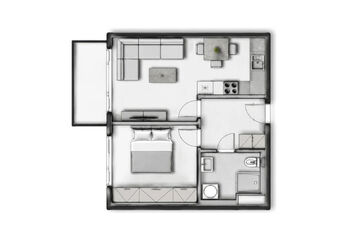 Prodej bytu 2+kk v osobním vlastnictví 47 m², Kolín