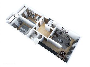 Prodej bytu 3+kk v osobním vlastnictví 75 m², Praha 4 - Kunratice