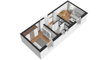 Pronájem bytu 2+1 v osobním vlastnictví 35 m², Luštěnice