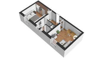 Pronájem bytu 2+1 v osobním vlastnictví 35 m², Luštěnice