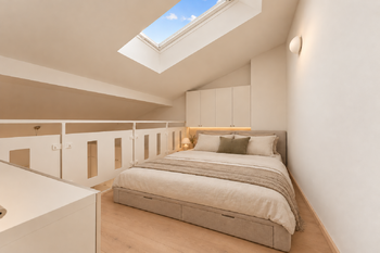 AI vizualizace po rekonstrukci - Prodej bytu 1+kk v družstevním vlastnictví 40 m², Praha 5 - Stodůlky
