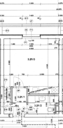 půdorys - Prodej bytu 1+kk v družstevním vlastnictví 42 m², Praha 5 - Stodůlky