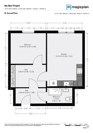 Pronájem bytu 2+kk v osobním vlastnictví 48 m², Praha 4 - Nusle