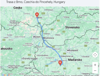 trasa z Brna - Prodej chaty / chalupy 145 m², Pincehely