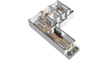 Prodej bytu 3+1 v osobním vlastnictví 64 m², Praha 4 - Nusle