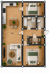 Prodej bytu 3+1 v osobním vlastnictví 81 m², Teplice