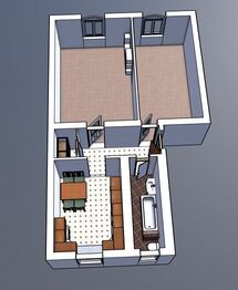 Pronájem bytu 2+1 v osobním vlastnictví 50 m², Plzeň