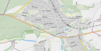 Prodej pozemku 10226 m², Úvaly
