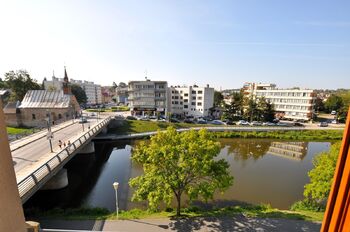 z okna ... - Pronájem bytu 2+kk v osobním vlastnictví 66 m², Havlíčkův Brod