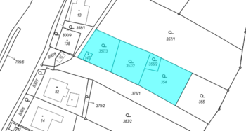 Prodej pozemku 1037 m², Děčín