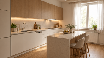 vizualizace kuchyně - Prodej domu 140 m², Písek