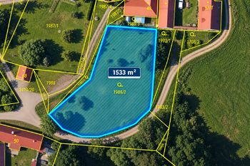 Prodej pozemku 1533 m², Žimutice