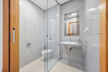 WC ve spodním patře bytu - Prodej bytu 3+kk v osobním vlastnictví 83 m², Praha 10 - Vinohrady