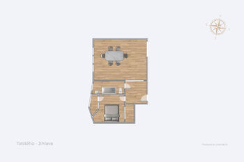 Prodej bytu 2+1 v osobním vlastnictví 48 m², Jihlava