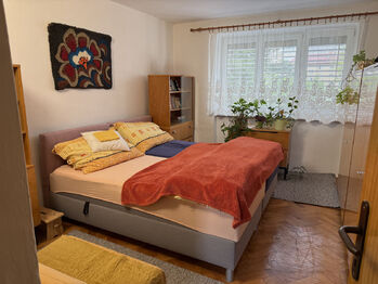 Ložnice - Prodej bytu 3+kk v osobním vlastnictví 66 m², Břeclav