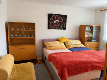 Ložnice - Prodej bytu 3+kk v osobním vlastnictví 66 m², Břeclav