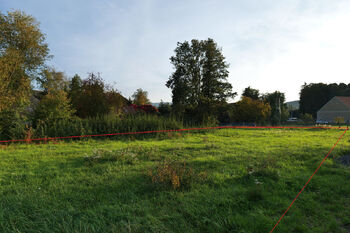 Pohled od severovýchodu - Prodej pozemku 1212 m², Sedlec-Prčice