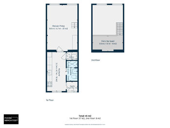 Pronájem bytu 1+1 v osobním vlastnictví 37 m², Praha 8 - Libeň