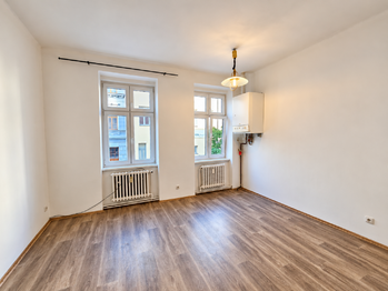 obývací pokoj s kuch.koutem - Pronájem bytu 4+kk v osobním vlastnictví 72 m², České Budějovice