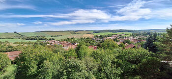 Výhled z balkonu - Prodej chaty / chalupy 92 m², Moravské Málkovice