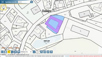 Prodej pozemku 3401 m², Dušejov