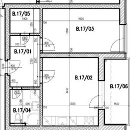 Pronájem bytu 2+kk v osobním vlastnictví 43 m², Nehvizdy