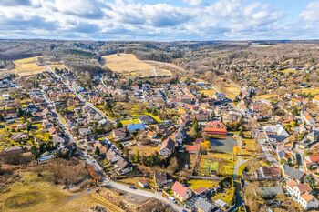 Pohled z dronu - Prodej domu 160 m², Svinařov
