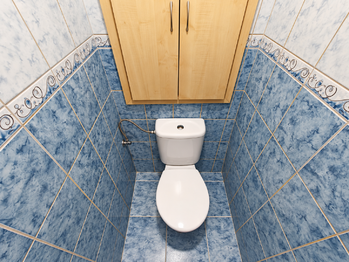 Toaleta - Pronájem bytu 2+1 v družstevním vlastnictví 50 m², Orlová