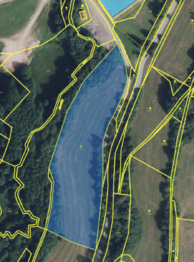 Parc. č. 437/1 - Prodej pozemku 6230 m², Pecka