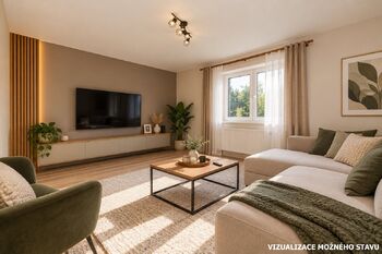 Vizualizace možného stavu - Prodej domu 67 m², Záluží