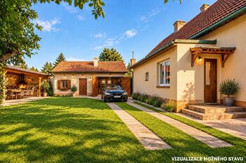 Vizualizace možného stavu - Prodej domu 67 m², Záluží