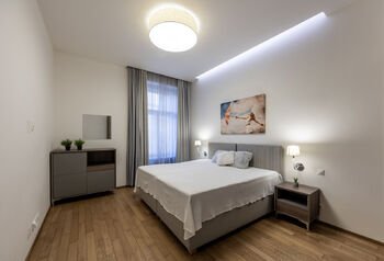 Ložnice - Prodej bytu 2+kk v osobním vlastnictví 71 m², Praha 1 - Staré Město