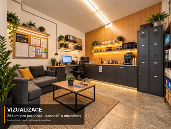 vizualizace - Pronájem obchodních prostor, Ústí nad Labem