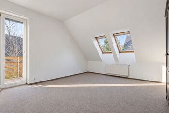 Ložnice 17,2 m2 - Prodej bytu 3+kk v osobním vlastnictví 108 m², Praha 6 - Řepy