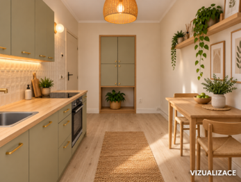 vizualizace - Prodej bytu 2+1 v osobním vlastnictví 56 m², Olomouc