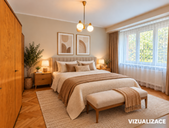 vizualizace - Prodej bytu 2+1 v osobním vlastnictví 56 m², Olomouc