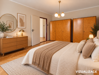 vizualizace - Prodej bytu 2+1 v osobním vlastnictví 56 m², Olomouc
