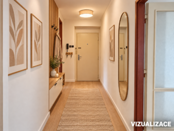 vizualizace - Prodej bytu 2+1 v osobním vlastnictví 56 m², Olomouc