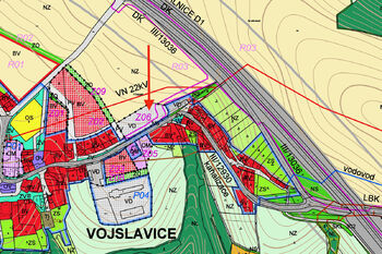 Prodej pozemku 5500 m², Vojslavice