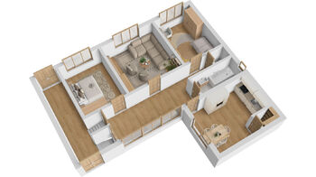 3D PŮDORYS - Prodej domu 120 m², Břeclav