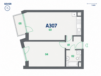 Pronájem bytu 2+kk v osobním vlastnictví 58 m², Plzeň