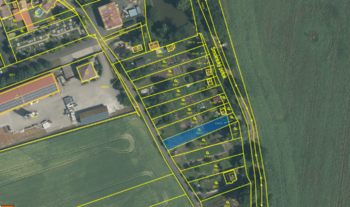 Prodej pozemku 464 m², Obora