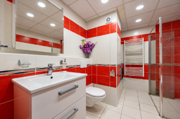 Bezbariérová koupelna  - Prodej bytu 3+1 v družstevním vlastnictví 69 m², Most