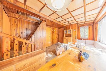 1.patro - obytná místnost - Prodej chaty / chalupy 70 m², Družec