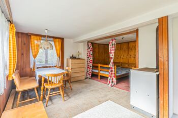 obytná místnost + ložnice - Prodej chaty / chalupy 70 m², Družec