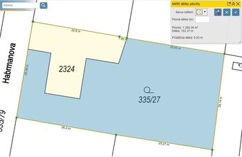 Prodej pozemku 1288 m², Starý Plzenec